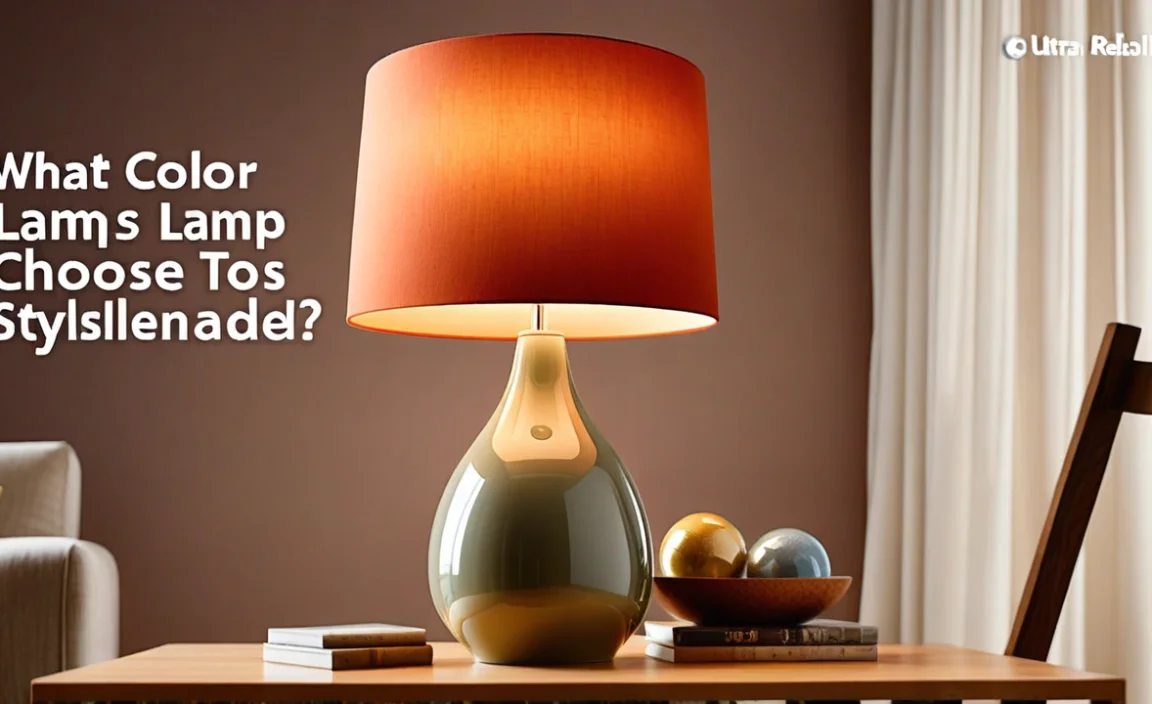 What Color Lamp Shade To Choose: Stylish Tips Revealed!