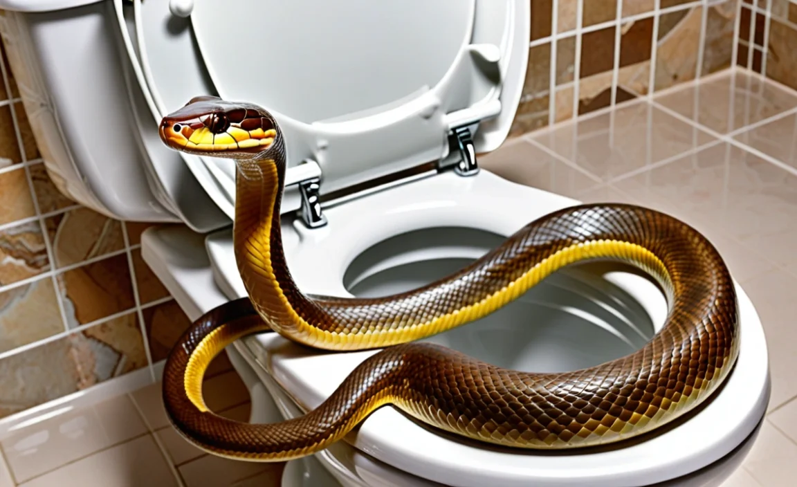 What Does A Toilet Snake Look Like? Visual Guide Inside!