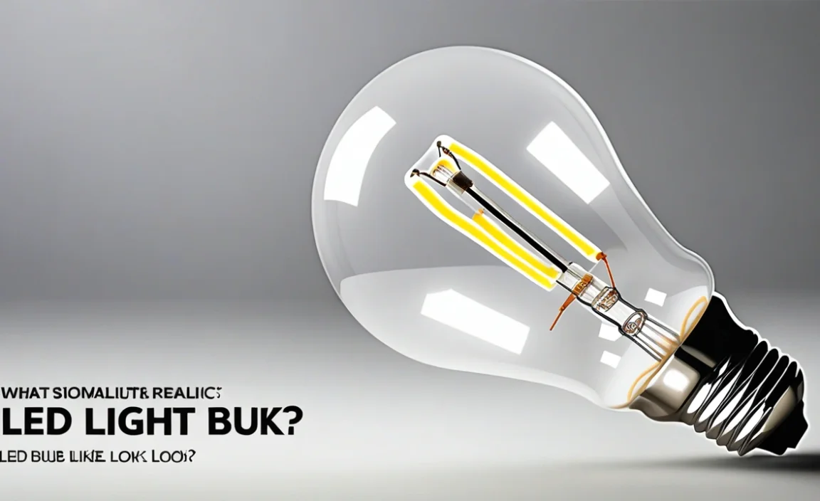 What Does An Led Light Bulb Look Like? Find Out Here!