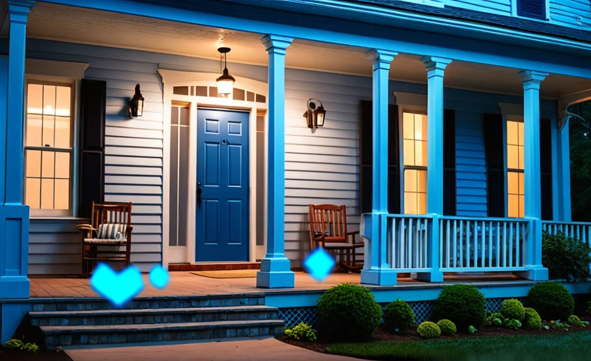 What Does Blue Porch Lights Mean? Uncover The Mystery!