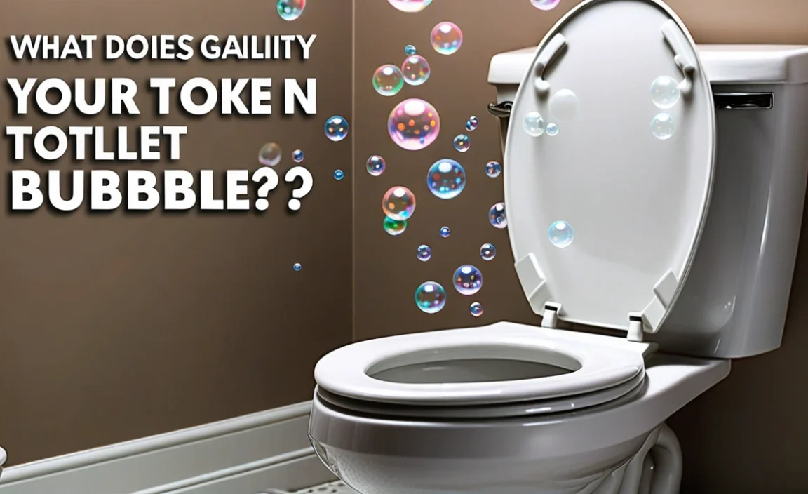 What Does It Mean When Your Toilet Bubbles? Find Out!