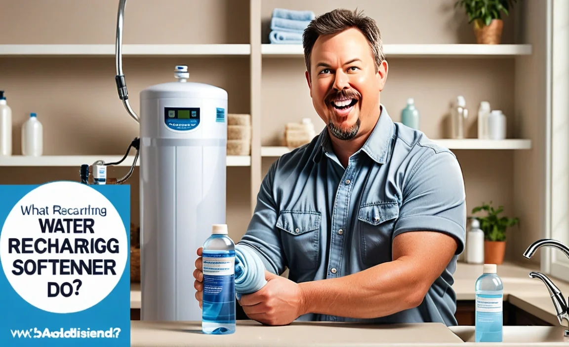 What Does Recharging A Water Softener Do? Find Out!