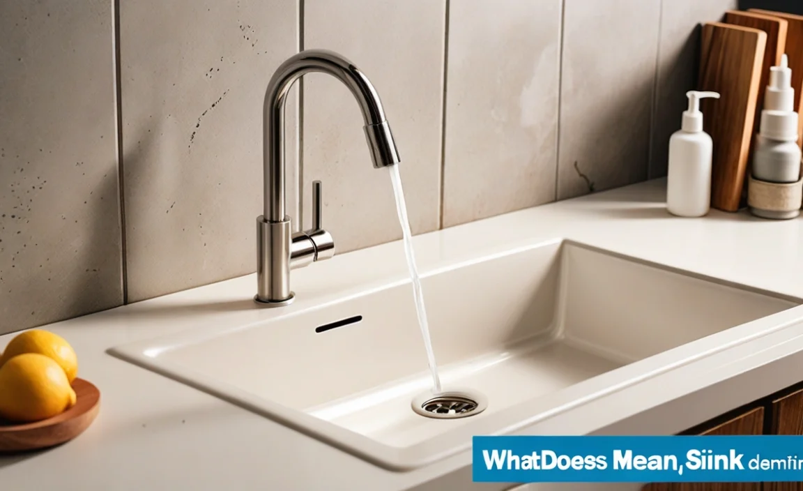 What Does Sink Mean? Uncover Its Definitions & Uses!