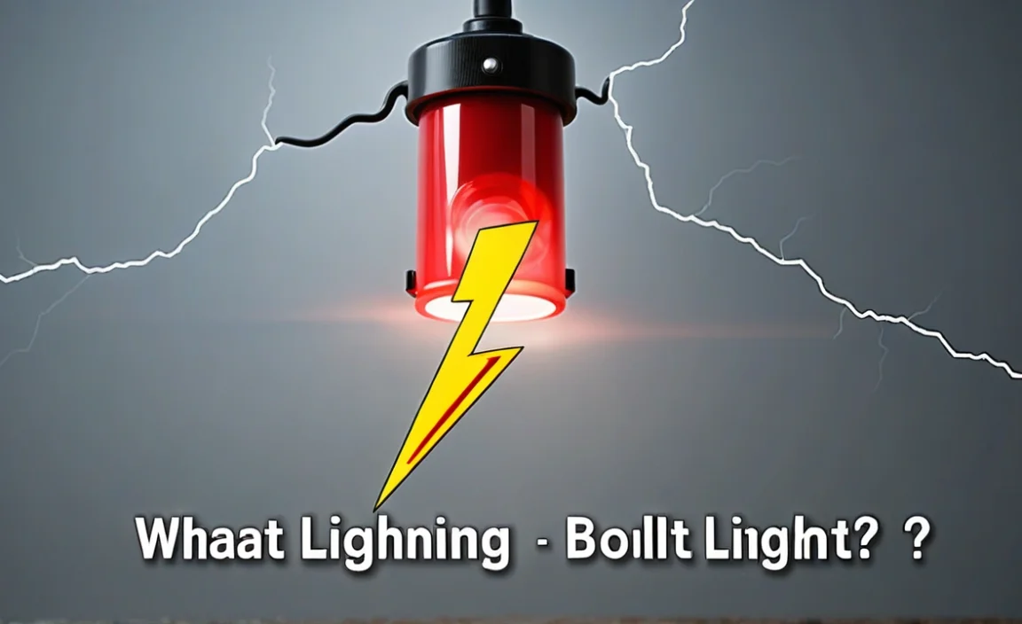 What Does The Lightning Bolt Warning Light Mean? Explained!