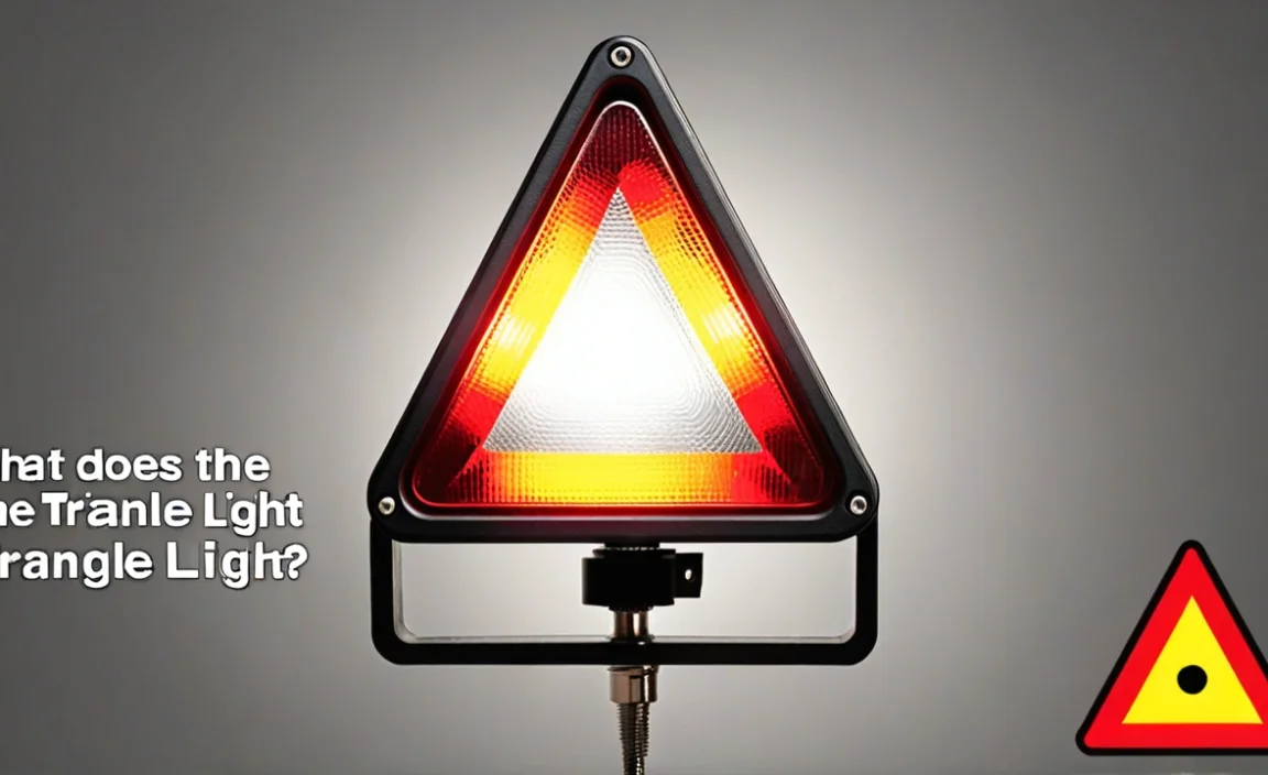 What Does The Triangle Warning Light Mean? Explained!