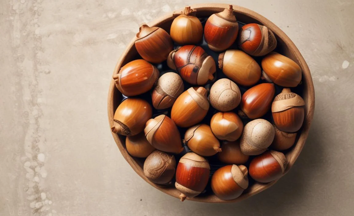 What Happens to Floating Acorns?