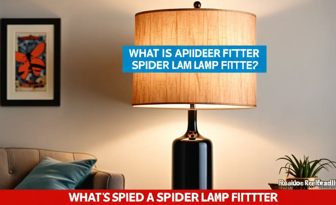 What Is A Spider Lamp Shade Fitter? Discover The Basics!