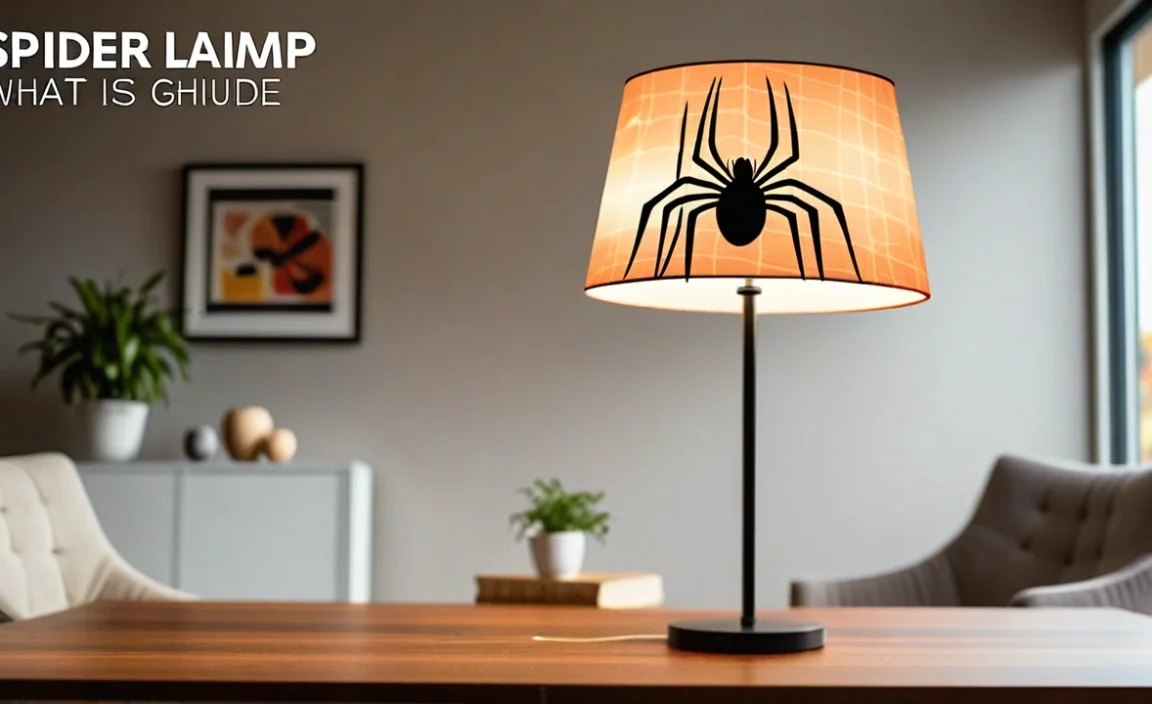 What Is A Spider Lamp Shade? | Ultimate Guide & Tips