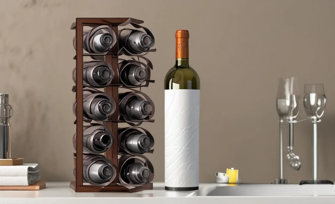What is a Wine Holder for Towels?