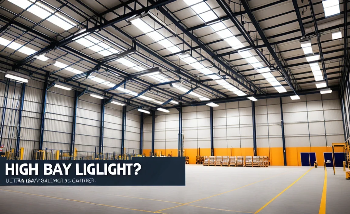 What Is High Bay Lighting? Benefits & Uses Explained!