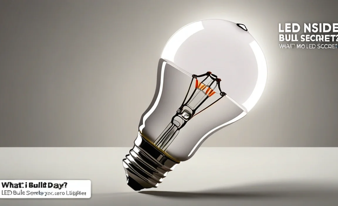 What Is Inside Led Bulb? Discover Its Secrets Today!
