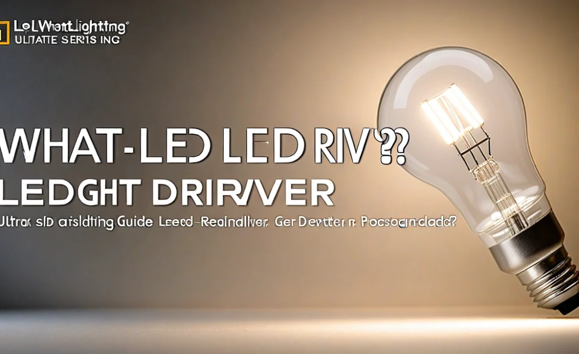 What Is Led Light Driver? Get Your Ultimate Guide Here!