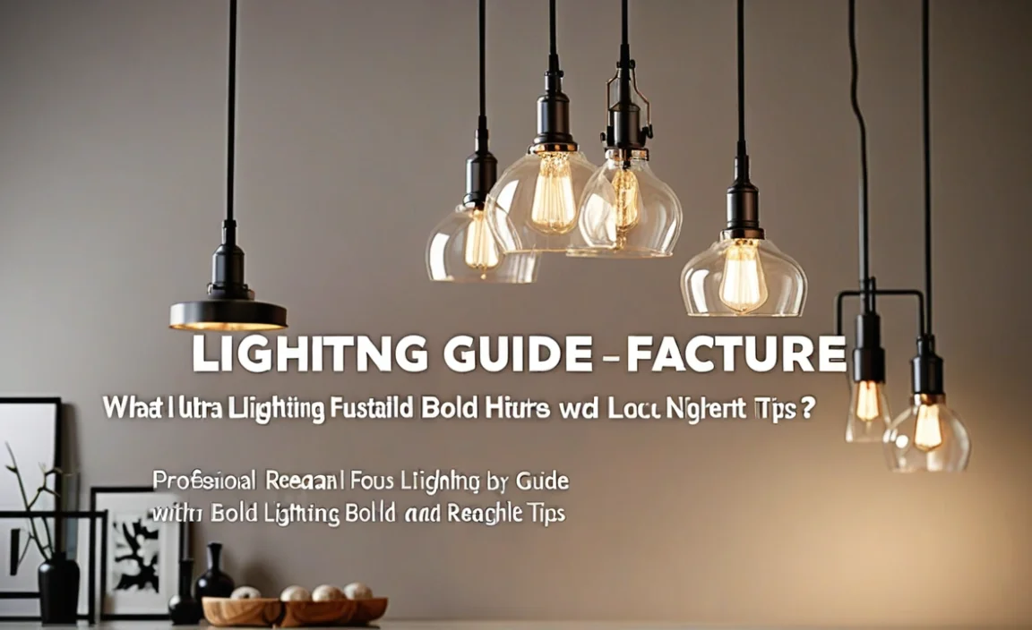 What Is Lighting Fixture? Ultimate Guide & Tips