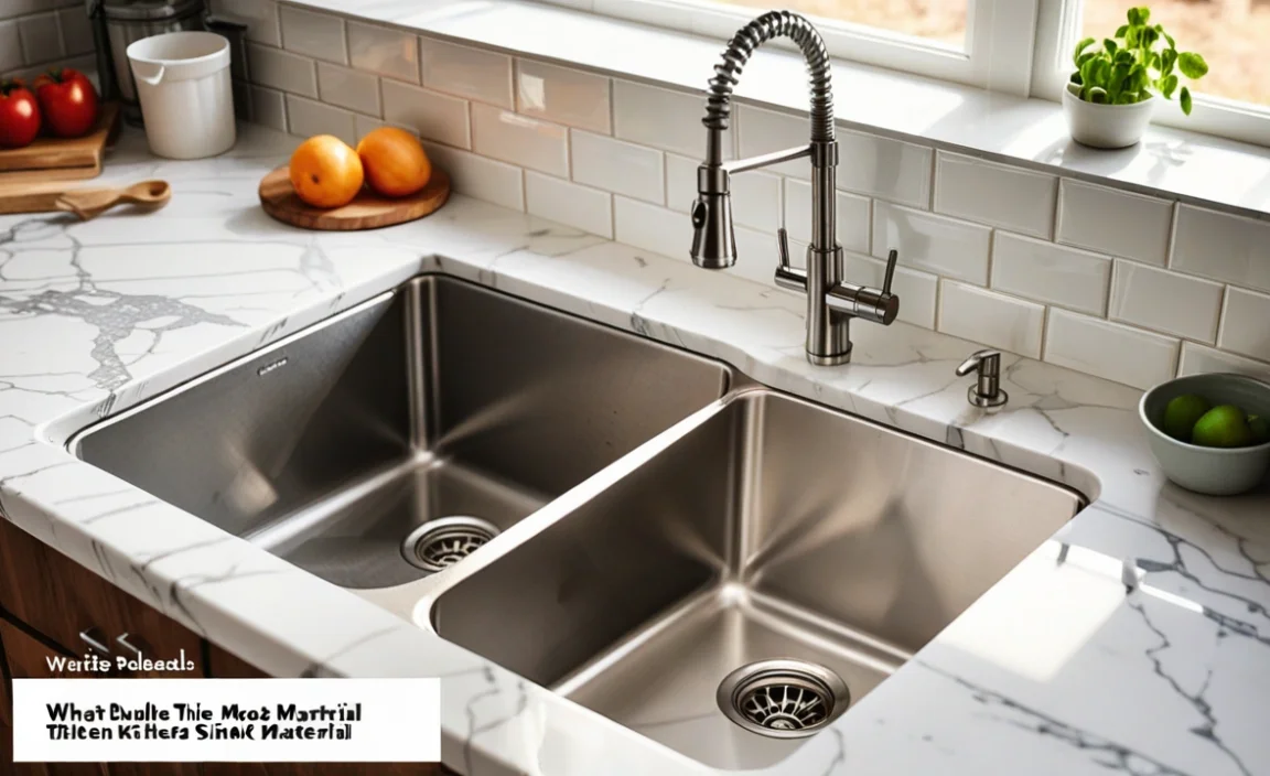 What Is The Most Durable Kitchen Sink Material? Insights!