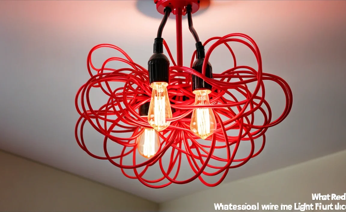 What Is The Red Wire In Light Fixture? Your Quick Guide!