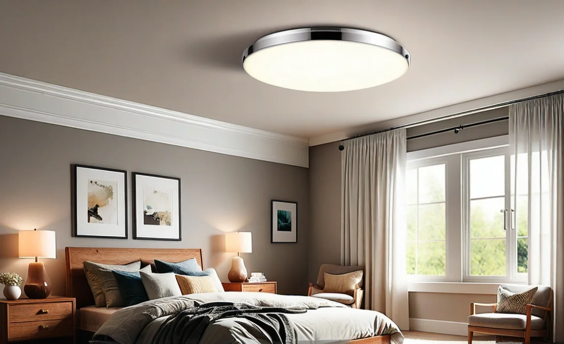 What Size Ceiling Light For Bedroom? Find The Perfect Fit!