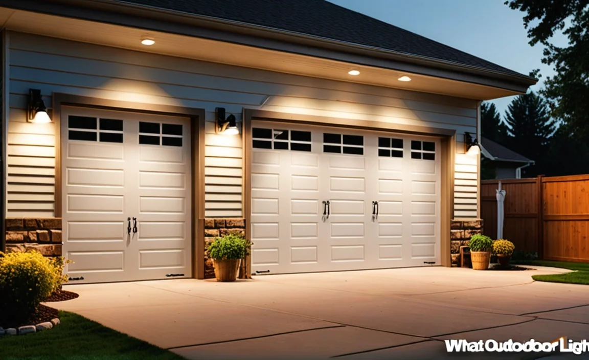 What Size Should Outdoor Garage Lights Be? Find Out Now!