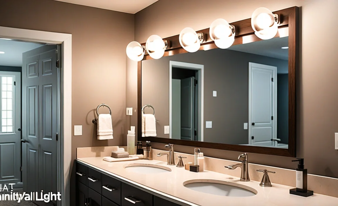 What Size Vanity Light For 48 Inch Vanity? Find Out Now!