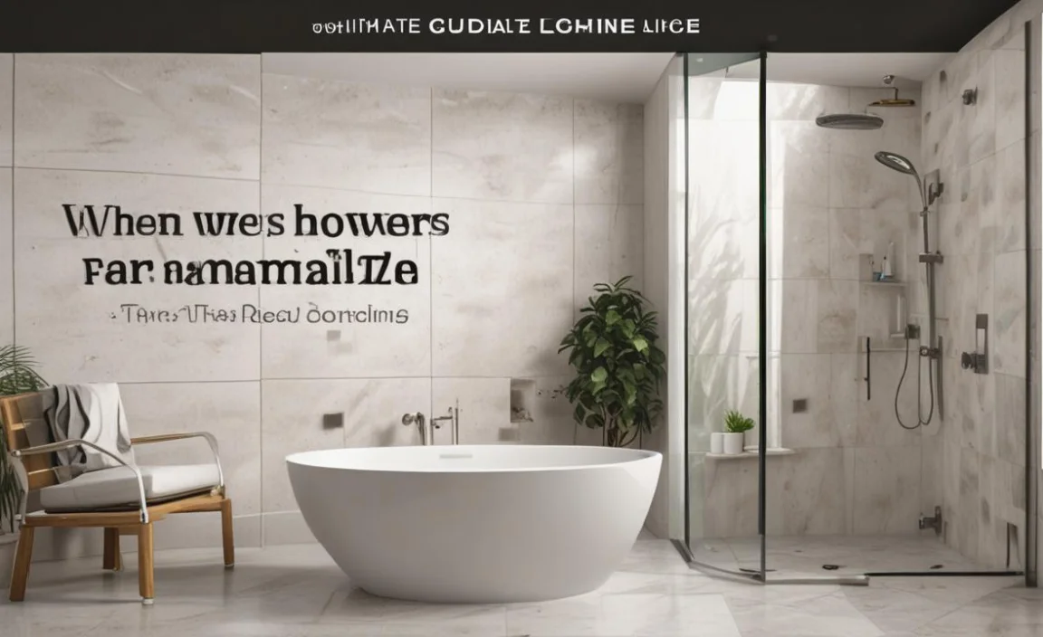 When Were Showers Normalized? Ultimate Guide