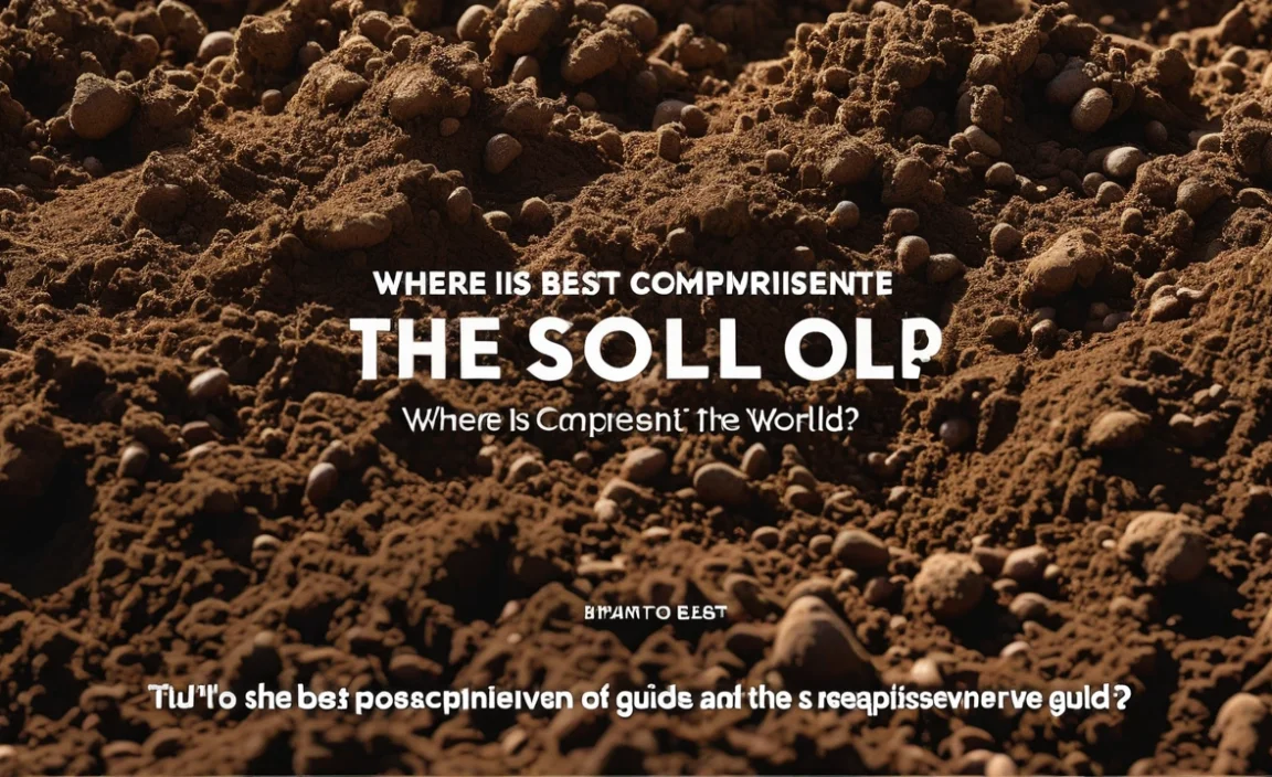 Where Is The Best Soil In The World – A Comprehensive Guide