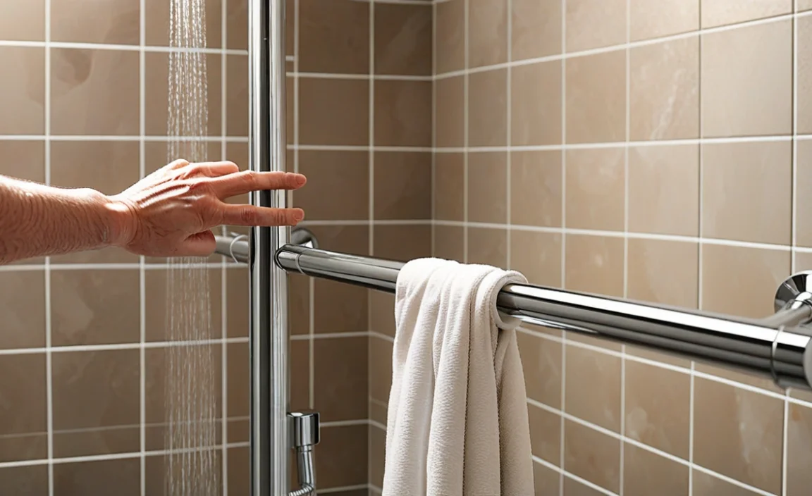 Where to Put Grab Bars in Shower