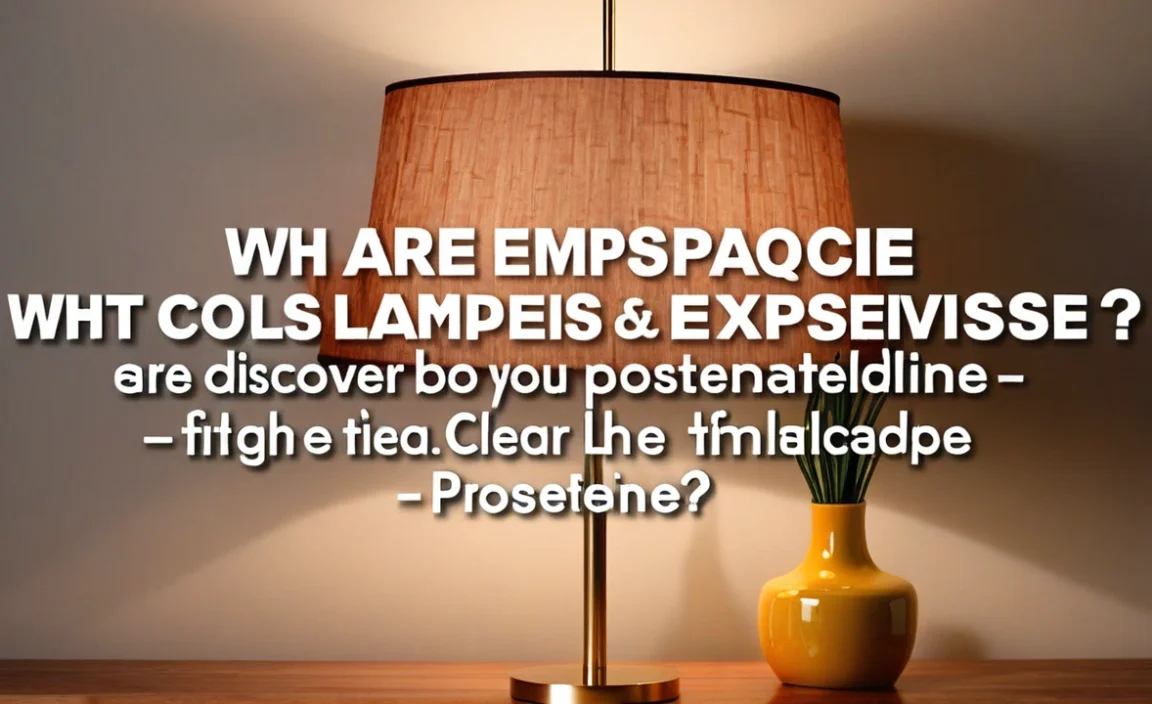 Why Are Lampshades So Expensive? Discover The Truth!