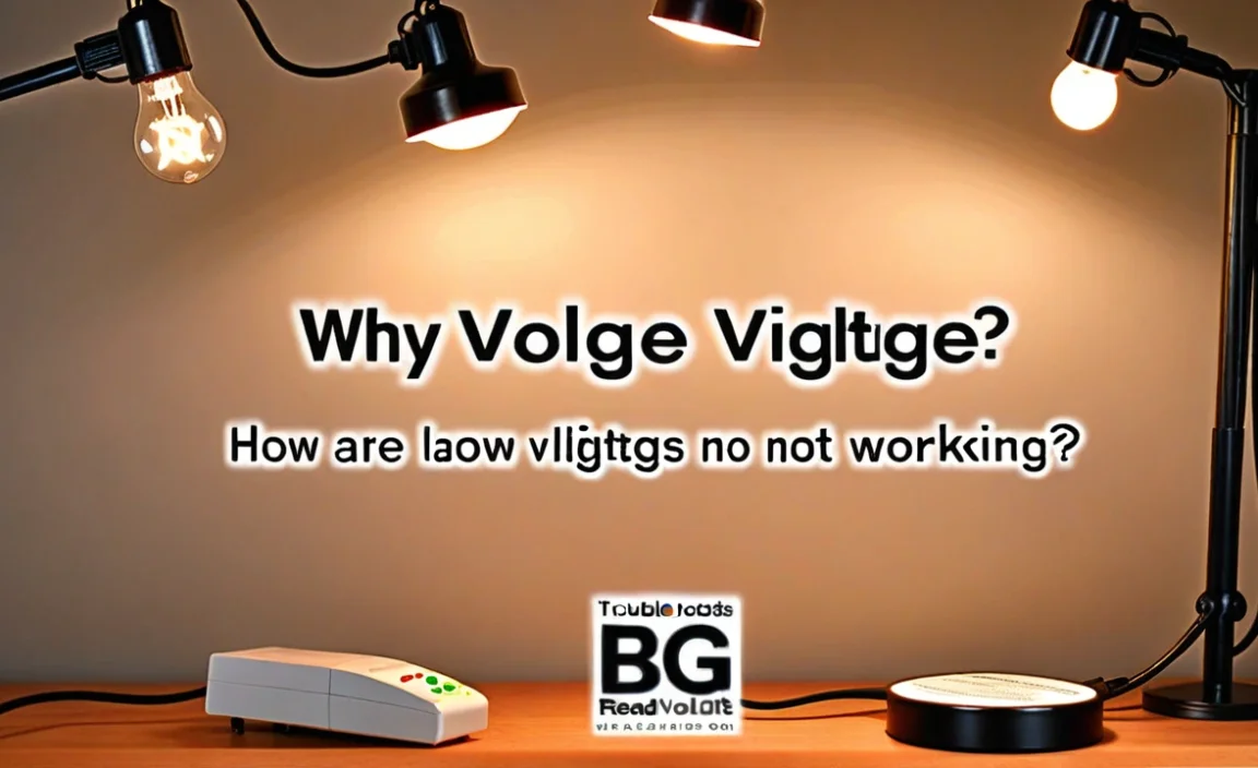 Why Are My Low Voltage Lights Not Working? Troubleshoot!