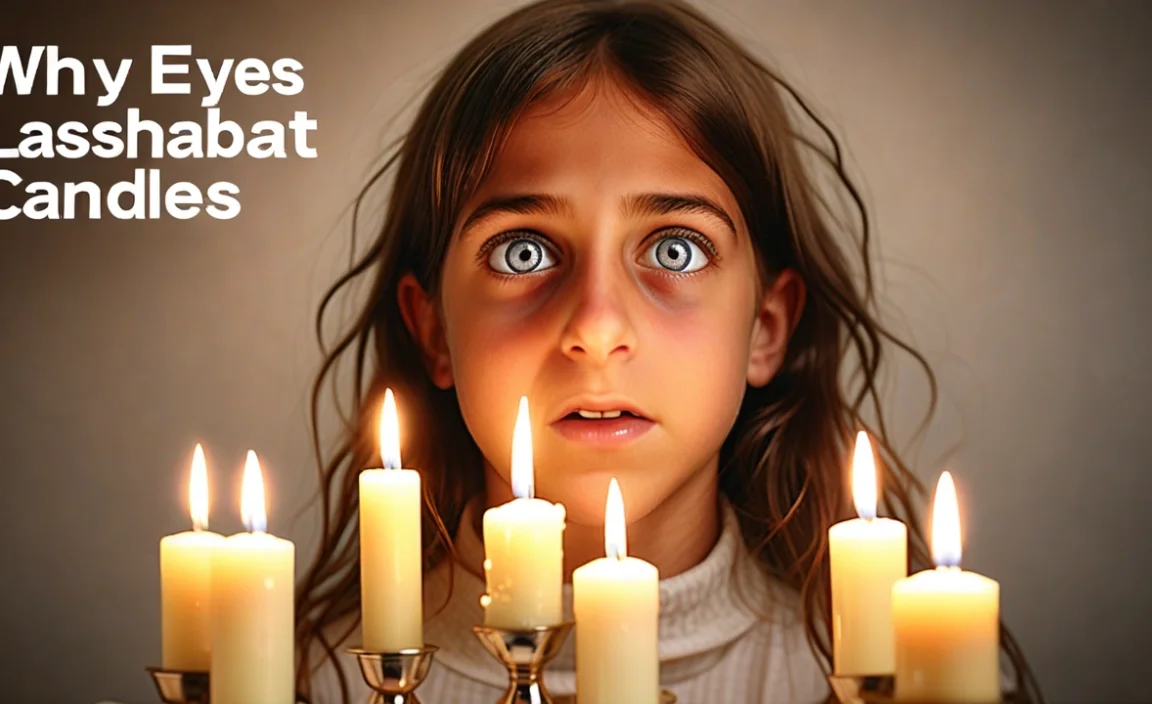 Why Cover Eyes When Lighting Shabbat Candles? Find Out!