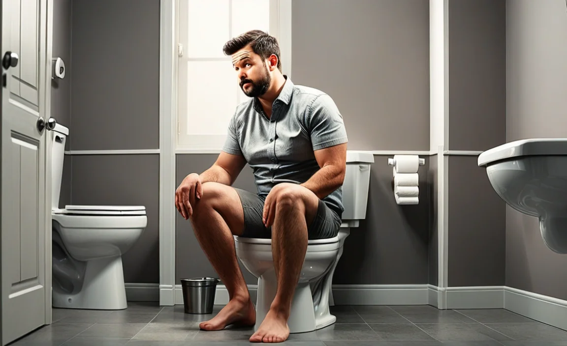 Why Do Men Sit On The Toilet So Long? Find Out Here!