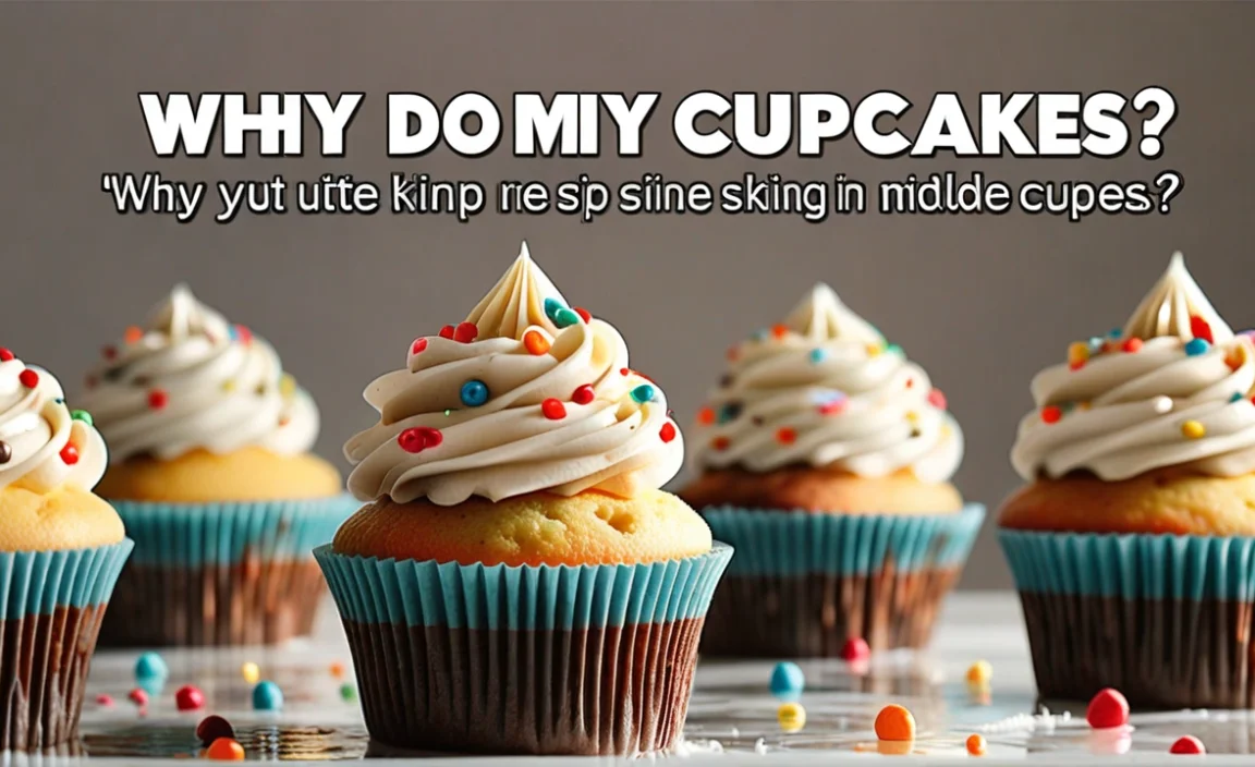 Why Do My Cupcakes Sink In The Middle? Find Out Now!