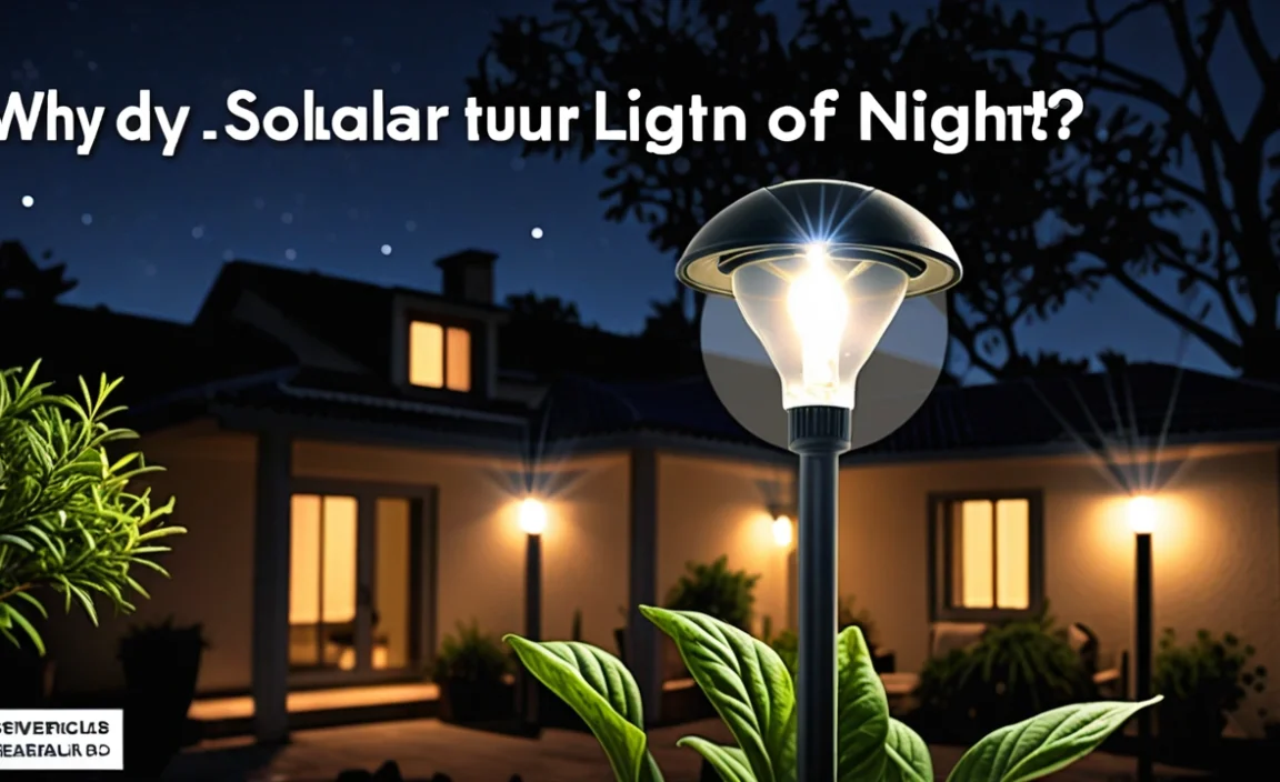Why Do My Solar Lights Turn Off At Night? Discover Now!