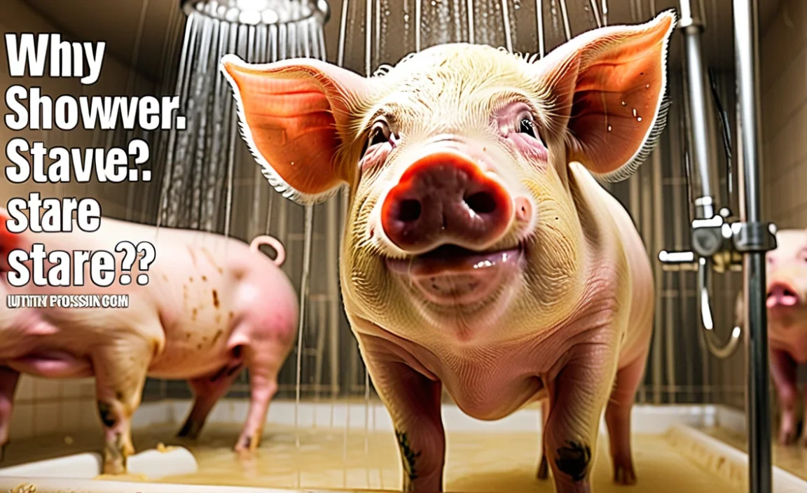 Why Do Pig Showers Stare? Uncover The Truth!