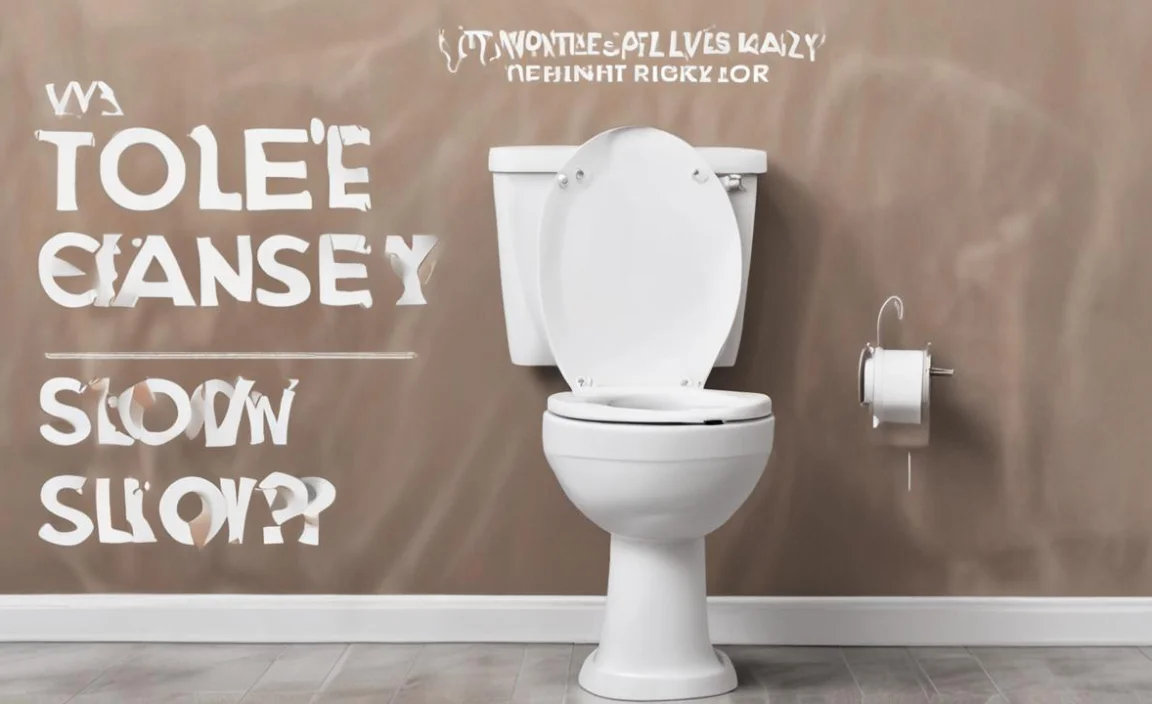 Why Does My Toilet Flush Slow? Common Causes Explained!