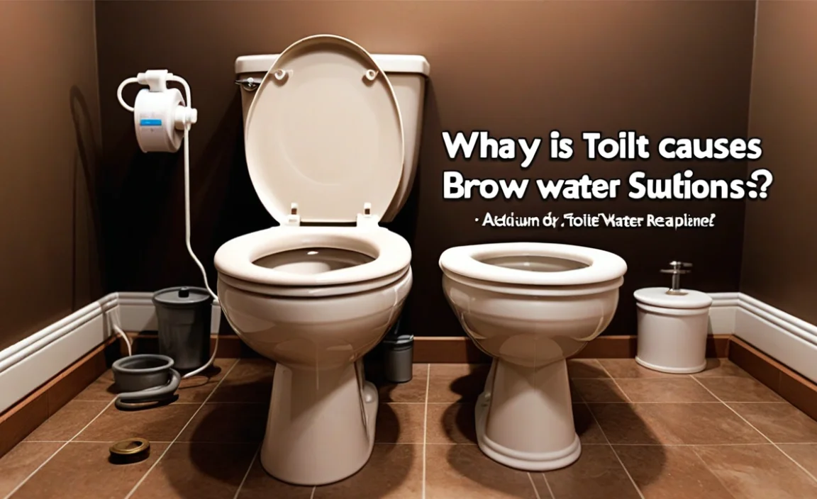 Why Is My Toilet Water Brown? Causes & Solutions Explained