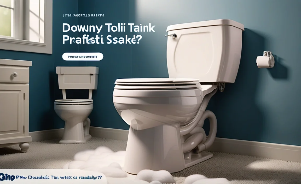Why Put Downy In Toilet Tank? Discover The Benefits!