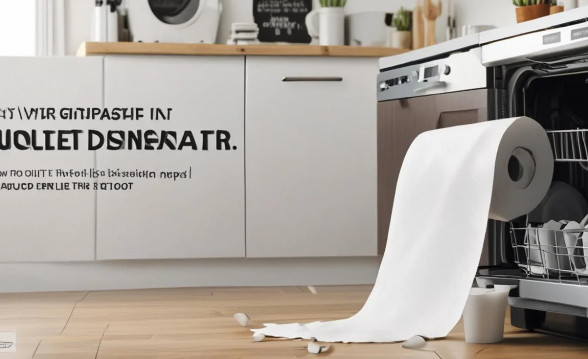 Why Put Toilet Paper In The Dishwasher? Find Out Now!