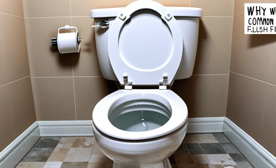 Why Won’T My Toilet Flush? Common Fixes Explained!