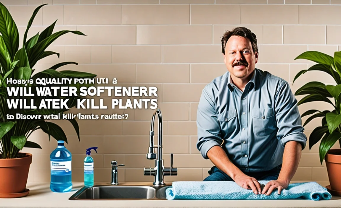 Will Water Softener Water Kill Plants? Discover The Truth!