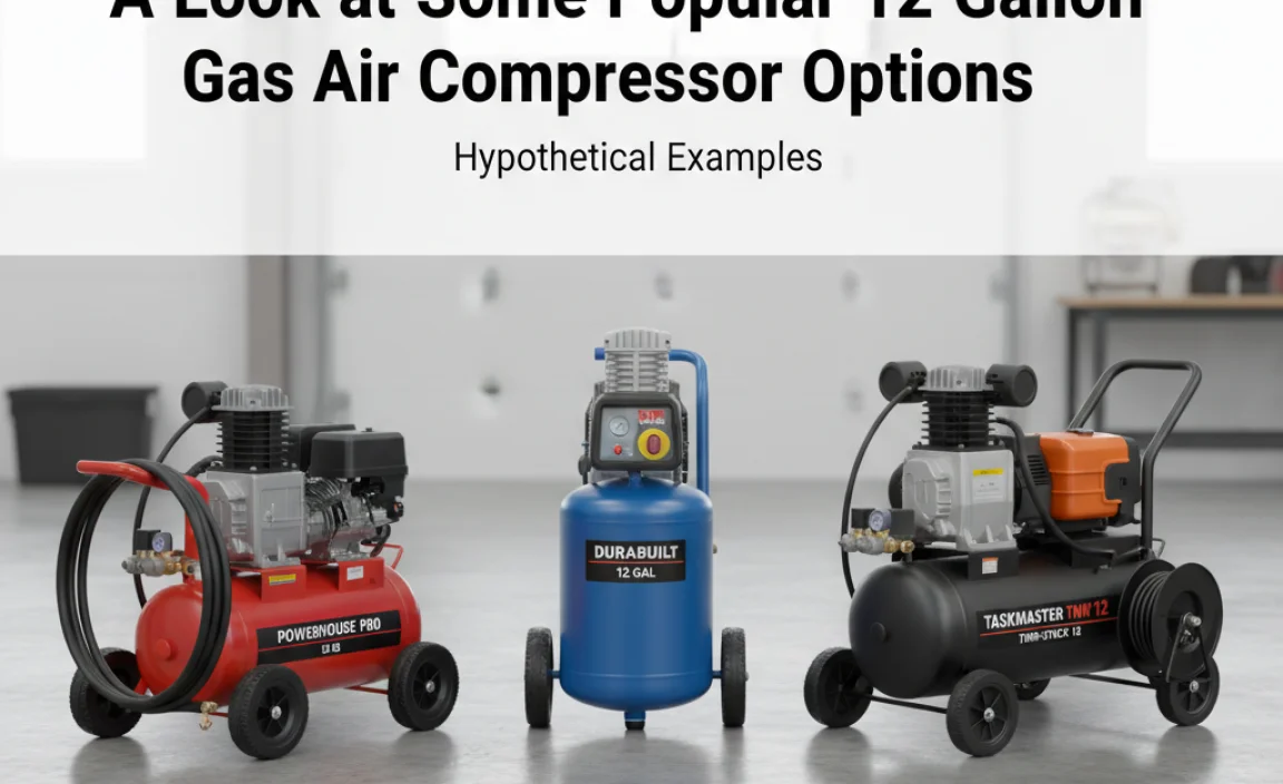 A Look at Some Popular 12 Gallon Gas Air Compressor Options (Hypothetical Examples)