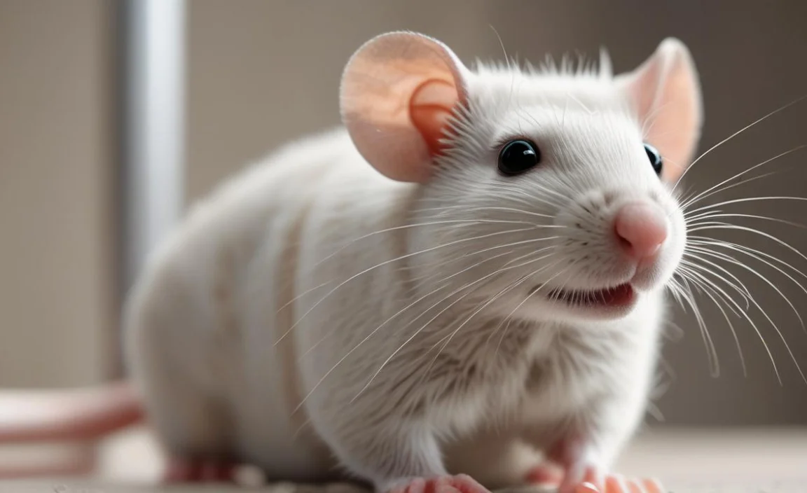 A Rat Showering? See the Cute Reason Why!