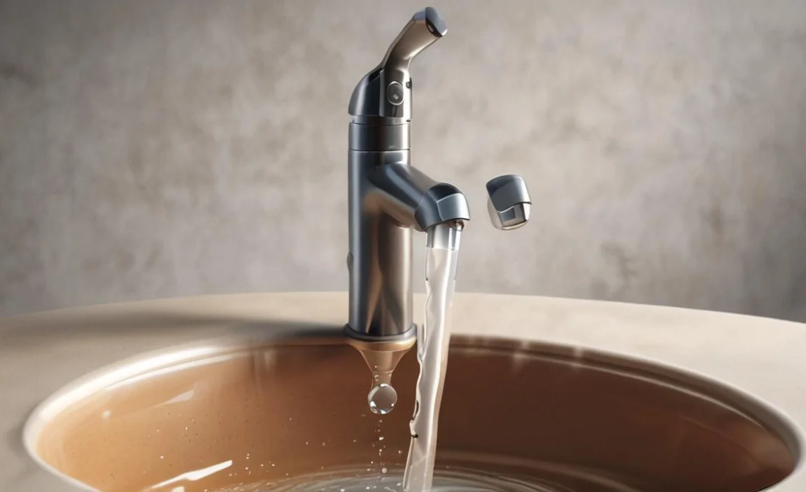 A Thin Stream of Water Flows Smoothly From a Faucet: Secret?