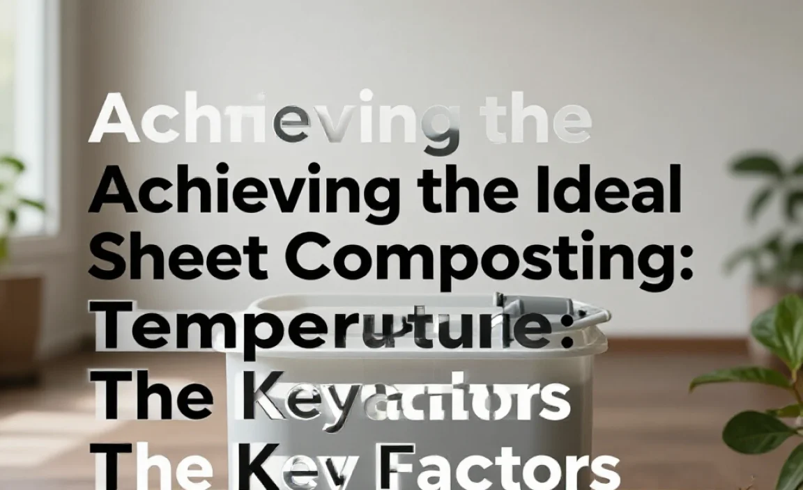 Achieving the Ideal Sheet Composting Temperature: The Key Factors
