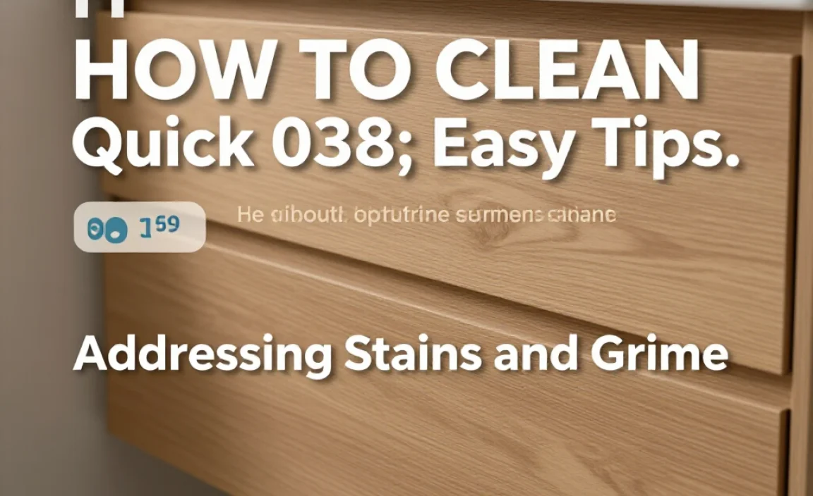 Addressing Stains and Grime