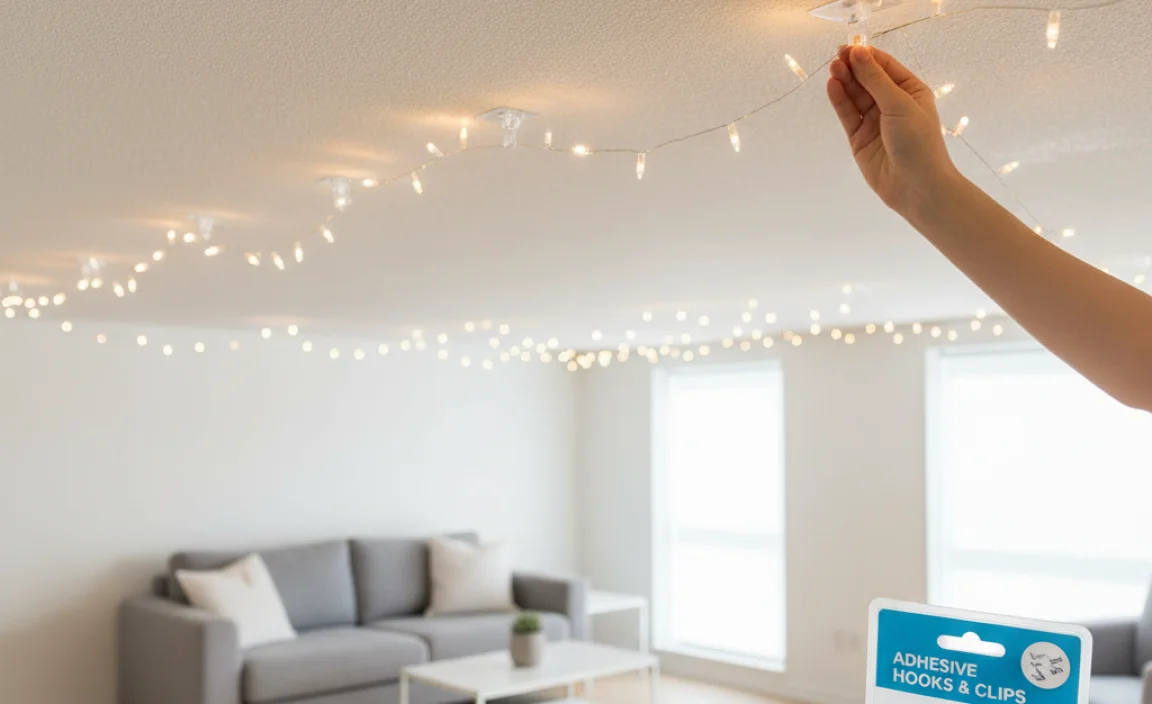 Adhesive Hooks and Clips