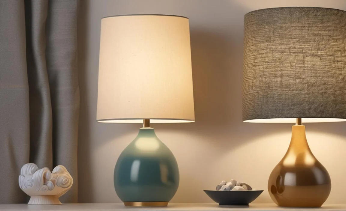 Adjusting Lamp Shade Size for Aesthetic Purposes