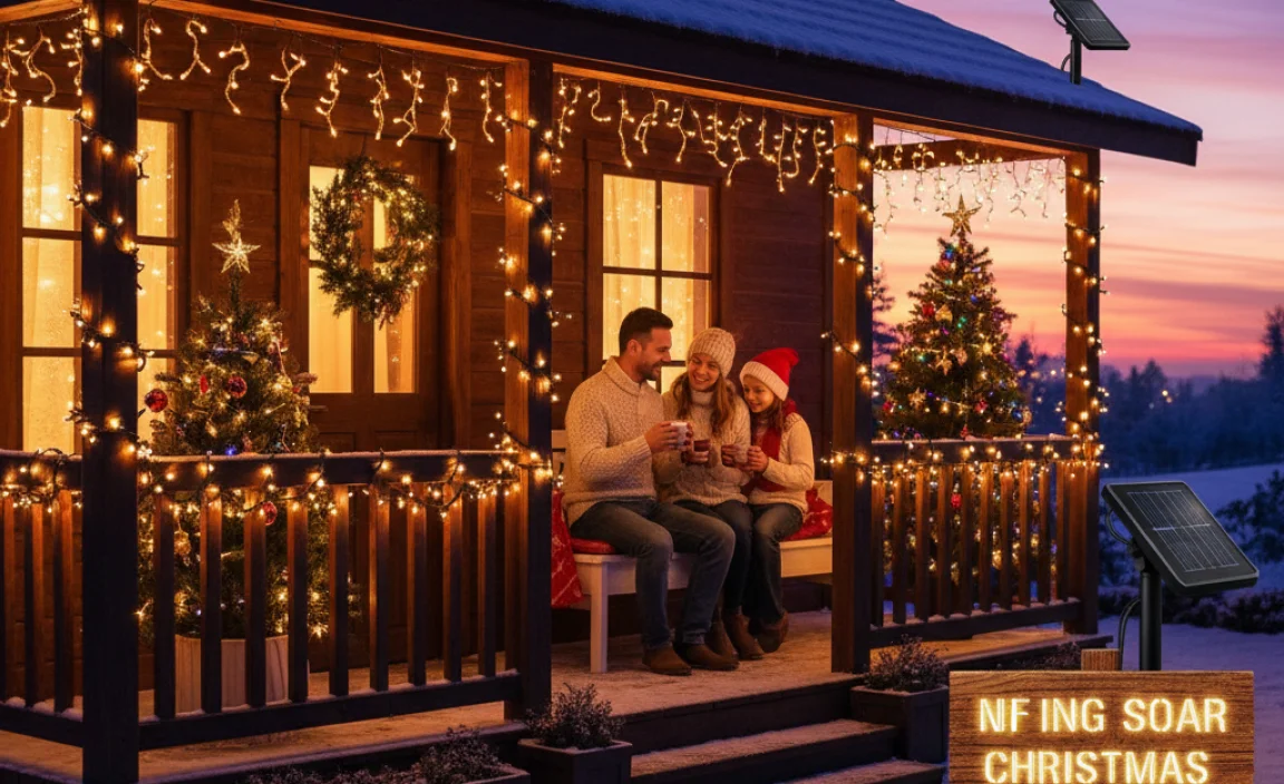 Advantages of Using Solar Christmas Lights