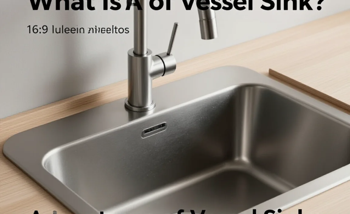 Advantages of Vessel Sinks