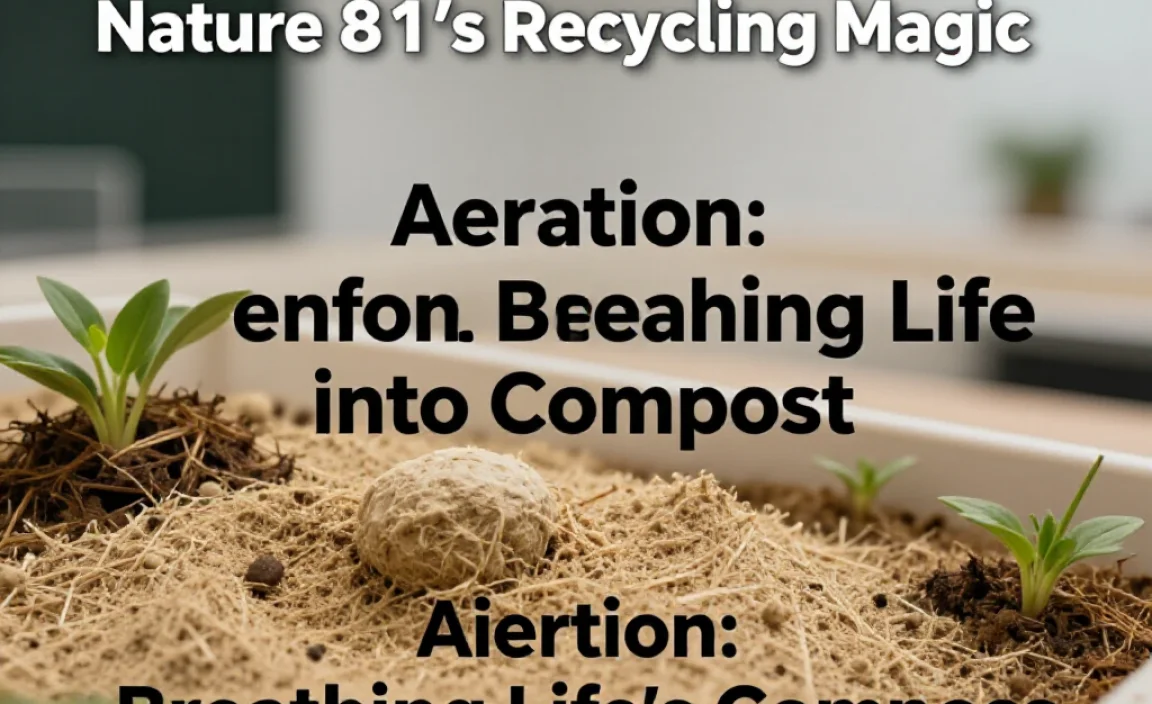 Aeration: Breathing Life into Compost