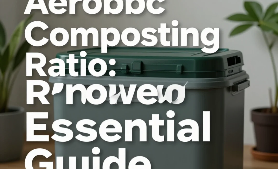 Aerobic Composting Ratio: Proven Essential Guide