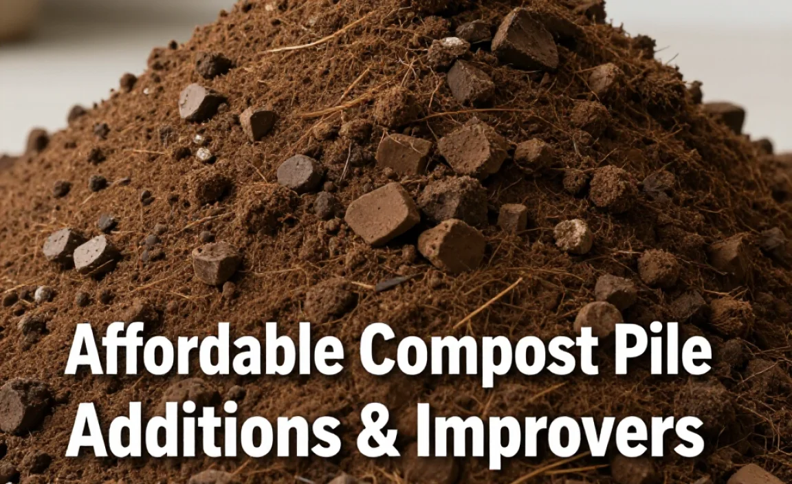 Affordable Compost Pile Additions & Improvers